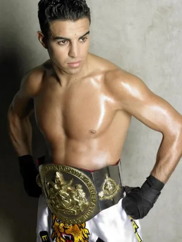 Bild: Kamal El Amrani Thai- Kickboxen Workshop am 16.02.2008