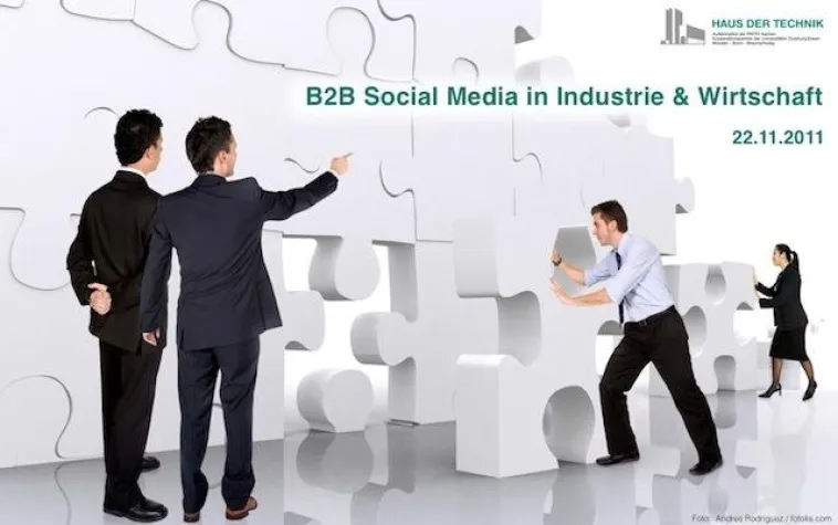 CALL for PAPERS zur Tagung „ B2B Social Media in Industrie & Wirtschaft “ Bild: CALL for PAPERS zur Tagung „ B2B Social Media in Industrie & Wirtschaft “