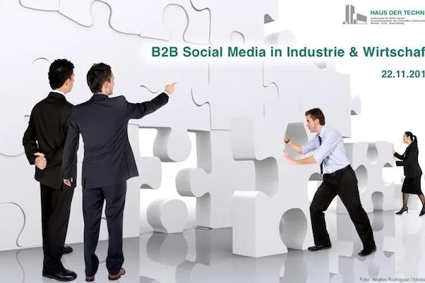 Bild: CALL for PAPERS zur Tagung „ B2B Social Media in Industrie & Wirtschaft “