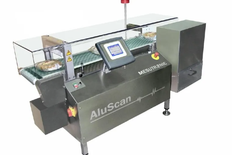 AluScan findet Metall in leitfähigen Produkten Bild: AluScan findet Metall in leitfähigen Produkten