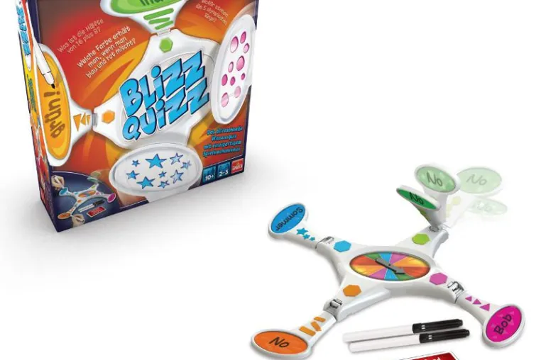 Bild: Wissensspiel mit raffiniertem Klapp-Mechanismus