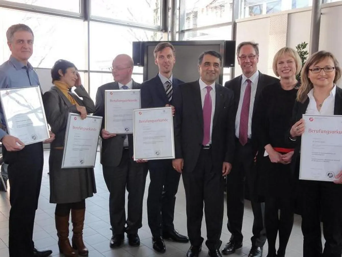 M.Cofrin, E.Boziyazi, H.Feucht, L.Castellucci, M.Baklan, F.Egle, H.Tyll, S.Steimer. Foto: Motzko