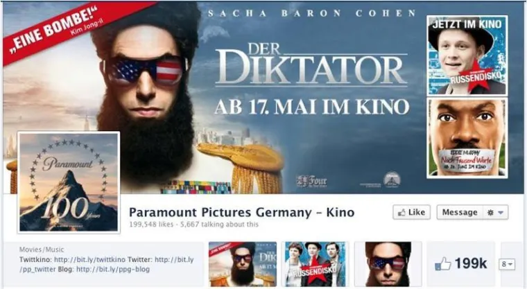 Bild: Case Study: LBi Germany und Paramount füllen mit Social-CRM- und 360°-Kampagne virtuelle und reelle Kino-Säle