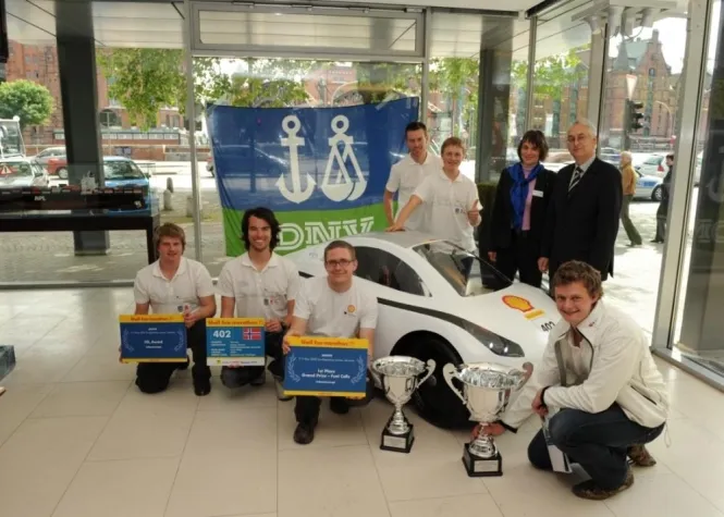 Bild: DNV Fuel Fighter knackt Weltrekord und gewinnt Preis für niedrigste CO2-Emissionen