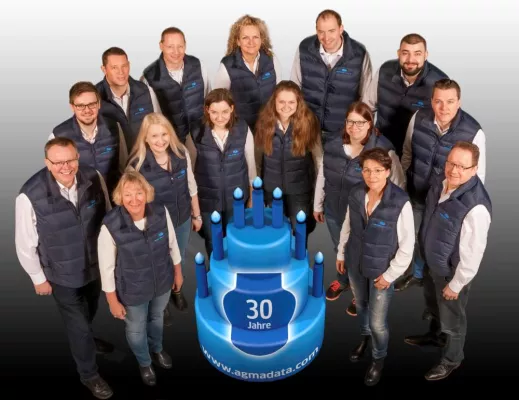 Bild: agmadata: Seit 30 Jahren IT-Partner der Lebensmittelbranche - Software-Pionier feiert Firmenjubiläum
