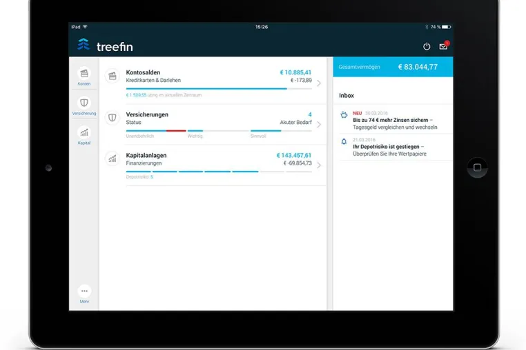 treefin erkennt Veränderung der Lebensumstände und hilft, die finanzielle Situation zu verbessern Bild: treefin erkennt Veränderung der Lebensumstände und hilft, die finanzielle Situation zu verbessern