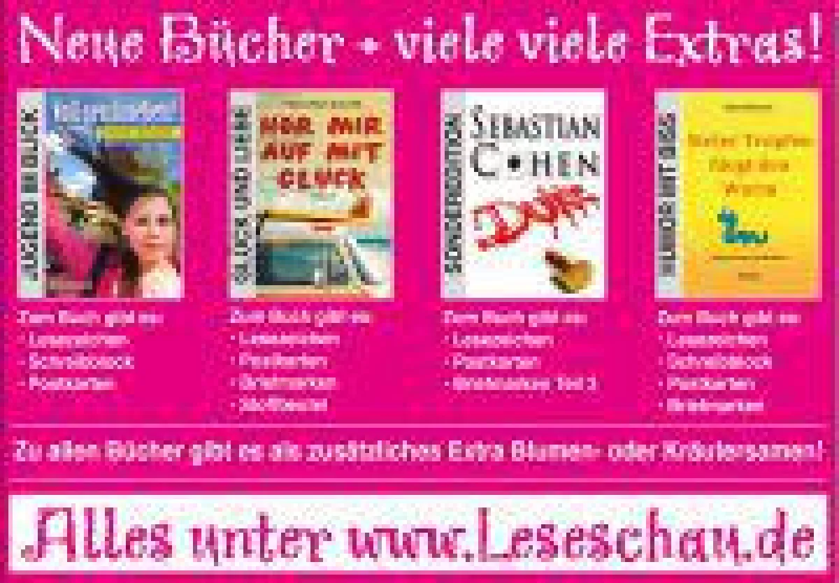 Neue Bücher + viele viele Extras! Immer mit Samen!