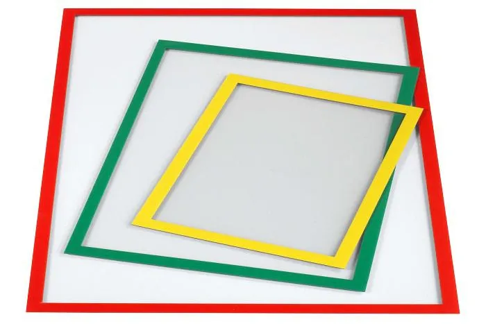 Augen auf: COROPLAN farbige Magnetrahmen Bild: Augen auf: COROPLAN farbige Magnetrahmen