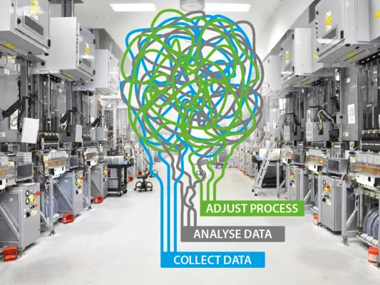 Bild: Spurensuchen im Shopfloor mit Process Mining