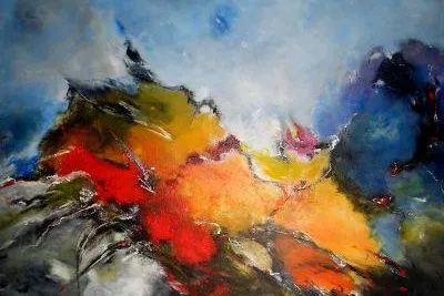 Gemälde von Katarina Niksic - Ausstellung in Mülheim Bild: Gemälde von Katarina Niksic - Ausstellung in Mülheim