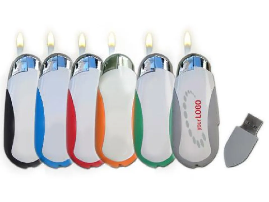 USB-Feuerzeug in 6 Farben, mit Logodruck