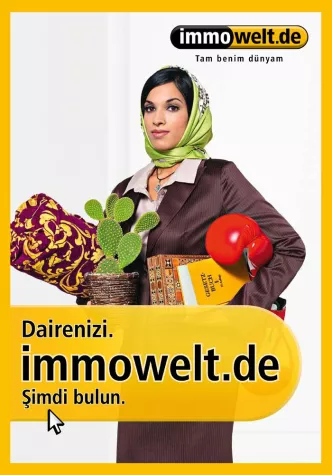 Neue Immowelt-Kampagne mit Ethno-Marketing-Ansatz Bild: Neue Immowelt-Kampagne mit Ethno-Marketing-Ansatz