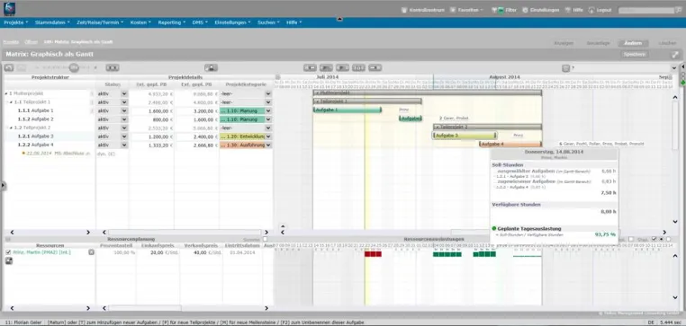 Neu: Dynamische Projektplanung mit fx-project Bild: Neu: Dynamische Projektplanung mit fx-project