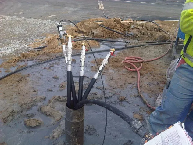 Horizontale Anbindungen / Druckprüfungen VDI / TRT aus einer Hand Bild: Horizontale Anbindungen / Druckprüfungen VDI / TRT aus einer Hand