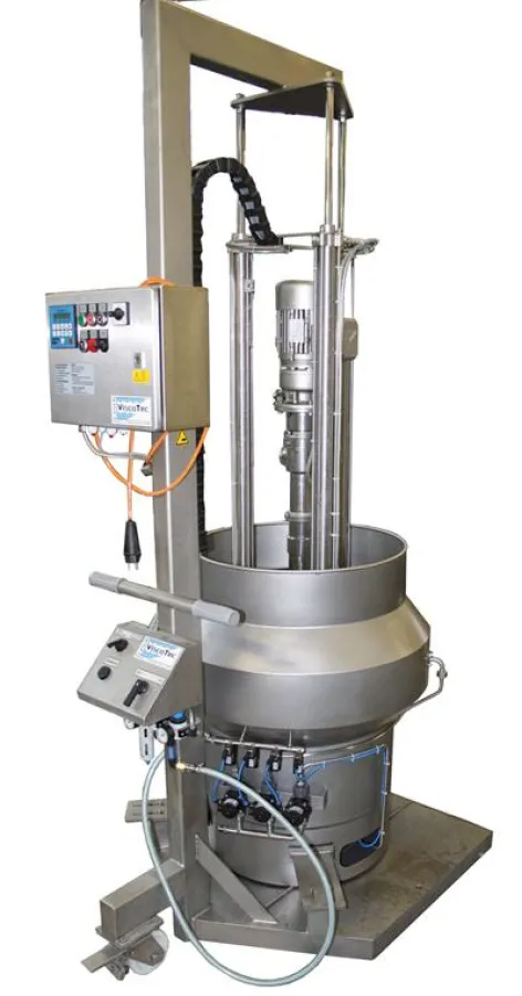 Fassentleerungssystem ViscoMT-L mit Reinigungsfass