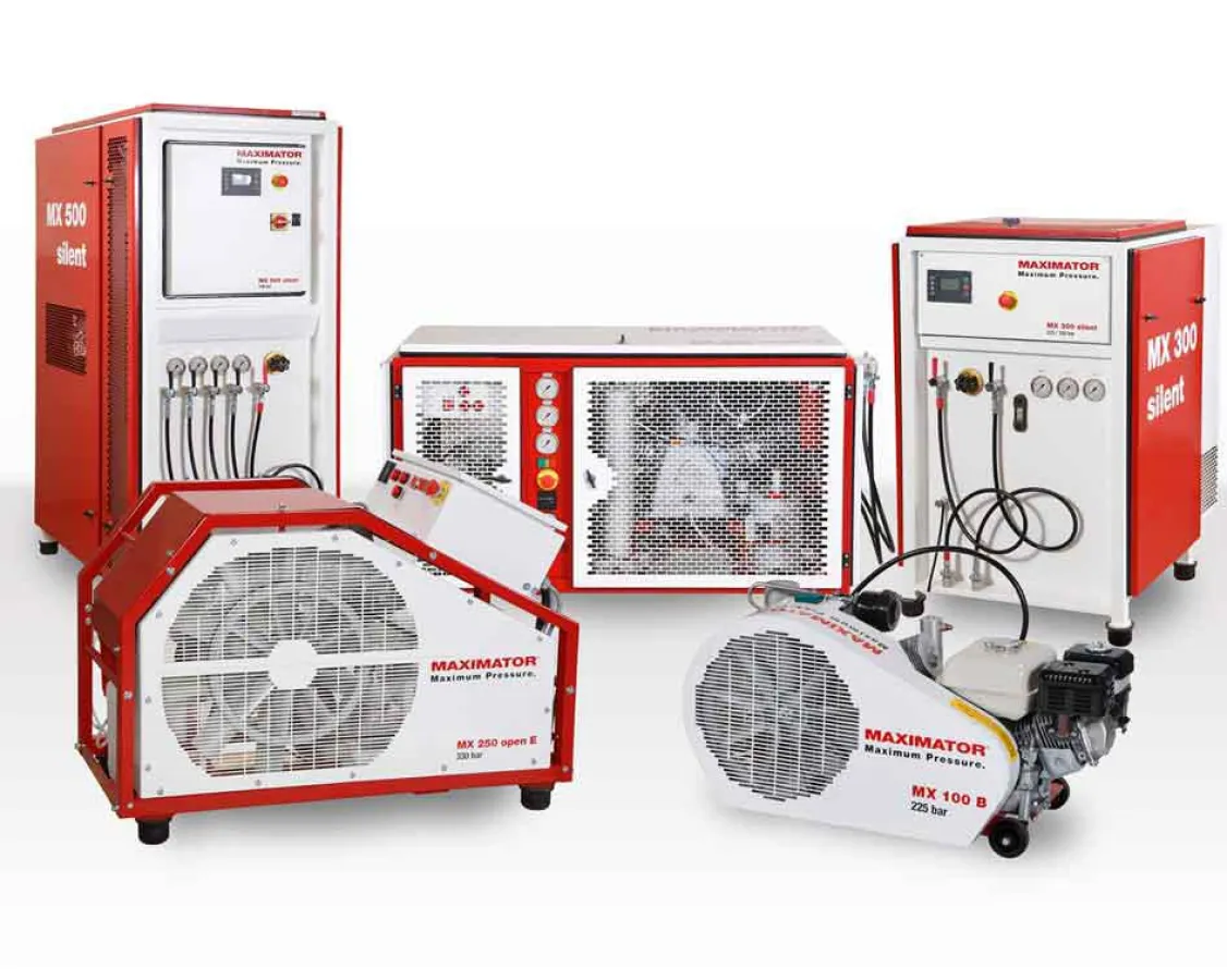 Hochdruckkompressoren von Maximator