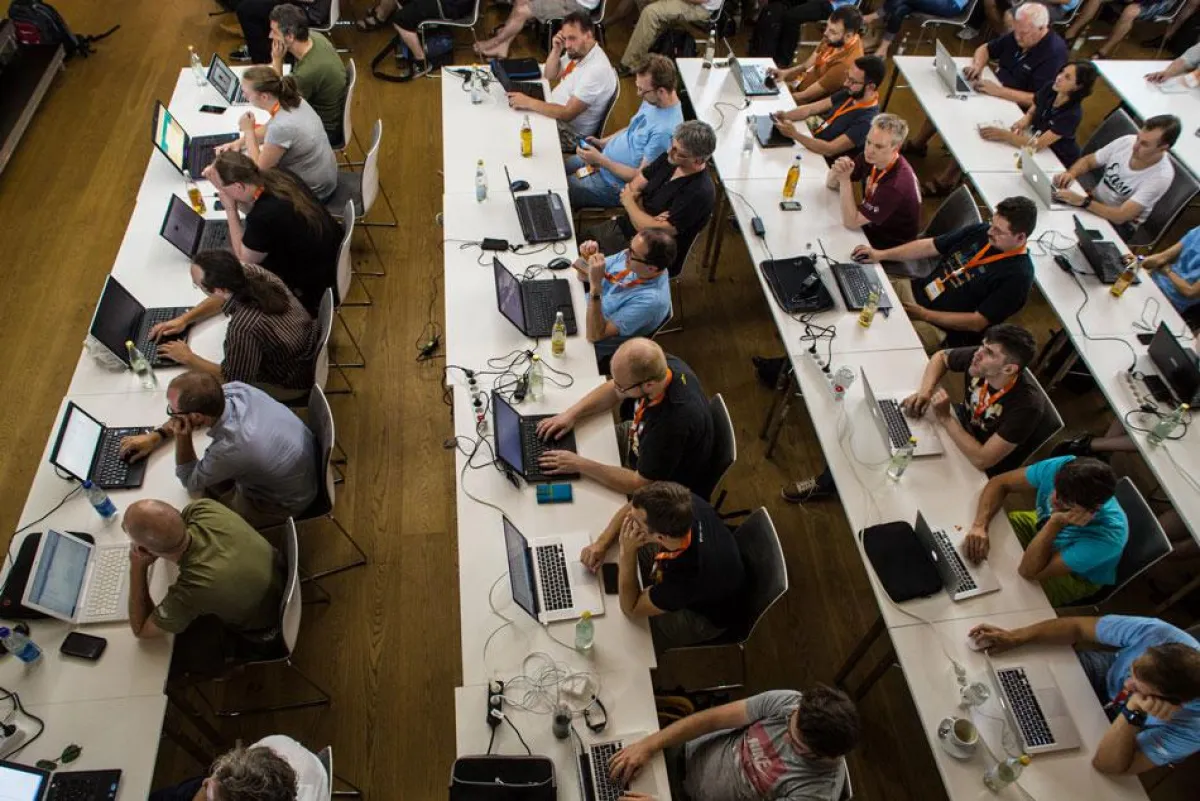 TYPO3-Entwickler waren von der WLAN-Leistung begeistert.