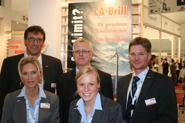 Bild: Erfolgreicher Messeauftritt für CA Brill auf der WindEnergy Husum