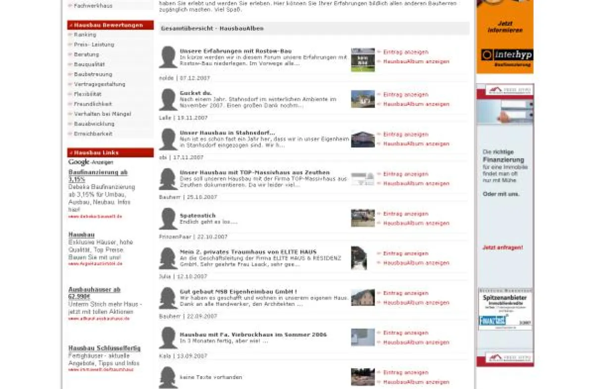 www.hausbauwatcher.debauen/hausbau/fotos.html