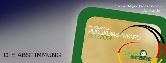 Bild: Abstimmung für Parkscout Publikums Awards 2013/2014 startet