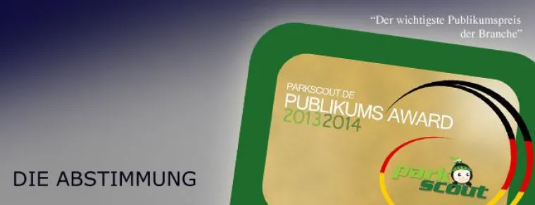 Bild: Abstimmung für Parkscout Publikums Awards 2013/2014 startet