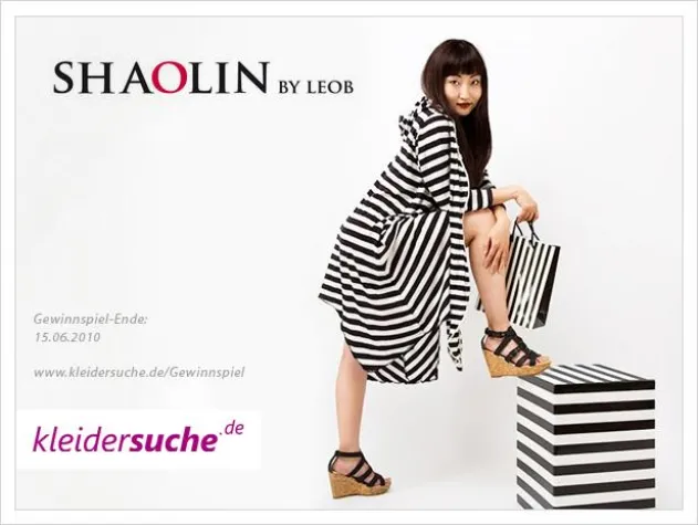 kleidersuche.de präsentiert außergewöhnliche Shaolin-Kleider des Labels LEOB Bild: kleidersuche.de präsentiert außergewöhnliche Shaolin-Kleider des Labels LEOB