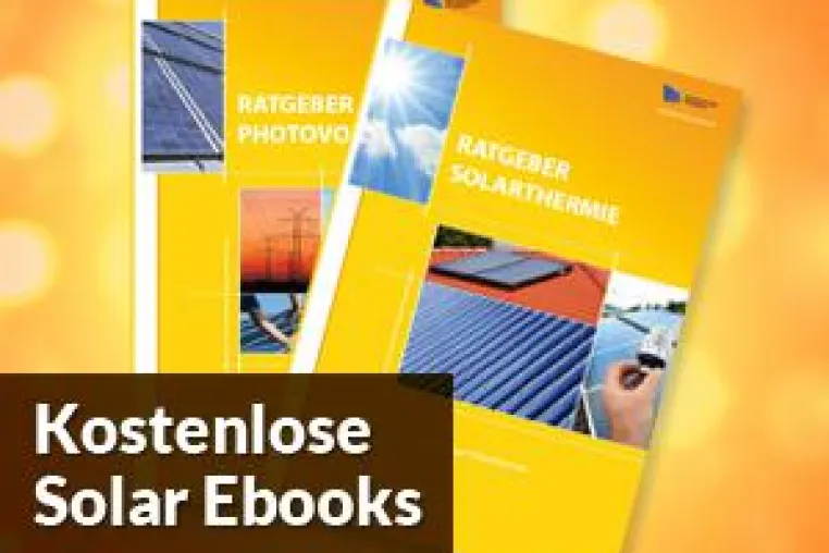 Bild: solaranlage-ratgeber.de veröffentlicht aktualisierte E-Books zur Solarthermie und Photovoltaik