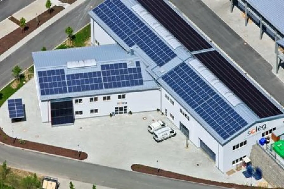 Soleg Firmenzentrale in Teisnach, Quelle: Soleg