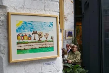 Bild: PZTA-Ausstellung: Malen verbindet Generationen