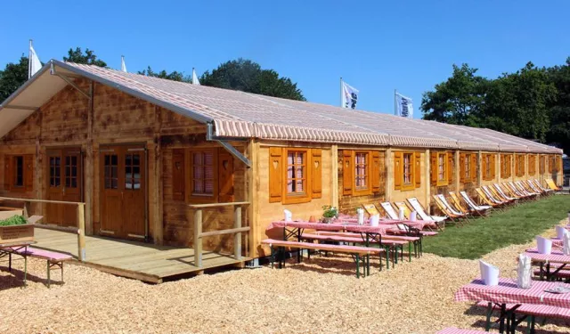 Bild: Die RÖDER Gruppe präsentiert auf der BRAU BEVIALE die 'mobile Zelt-Alm' und weitere innovative Highlights