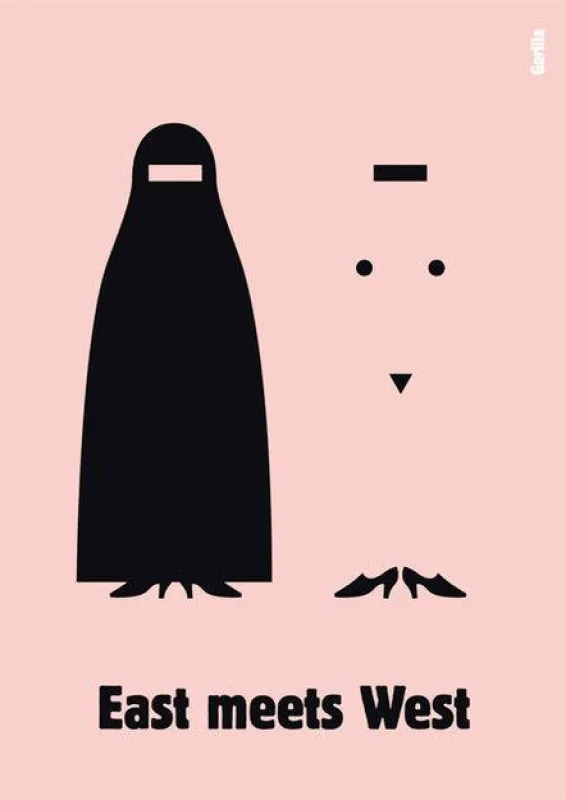»Mut zur Wut«-Publikumsrenner 2011: Plakat von Gorilla, NL-Amsterdam