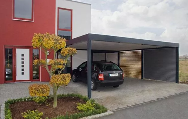 Bild: Qualität und Design - Carports ganz individuell