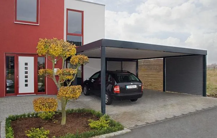 Bild: Qualität und Design - Carports ganz individuell