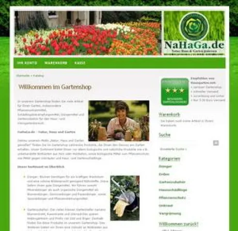 Bild: NaHaGa.de – Gartenshop öffnet seine Pforten