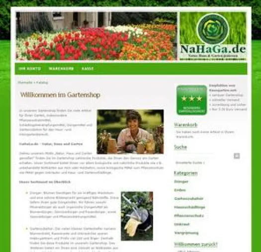 NaHaGa.de – Gartenshop öffnet seine Pforten Bild: NaHaGa.de – Gartenshop öffnet seine Pforten