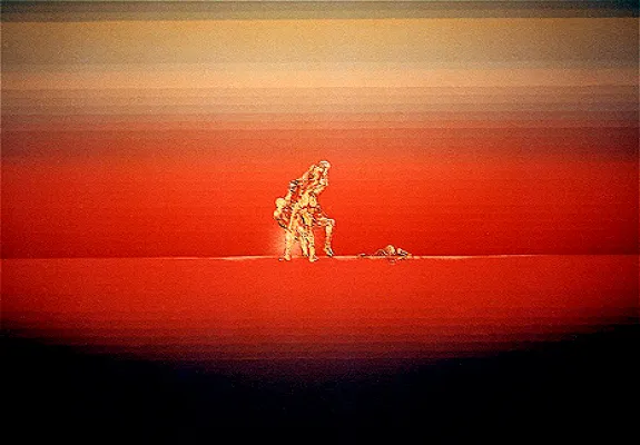 Bild: Kunst und Befreiungsakte im Angesicht des Abgrunds:  „The Gap“ von Dieter Wagner