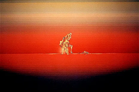Bild: Kunst und Befreiungsakte im Angesicht des Abgrunds:  „The Gap“ von Dieter Wagner