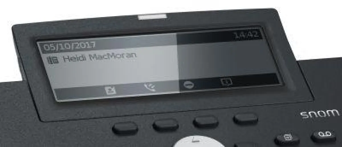 Das neue Snom Icon Interface: selbsterklärende Symbole, die weltweit verstanden werden