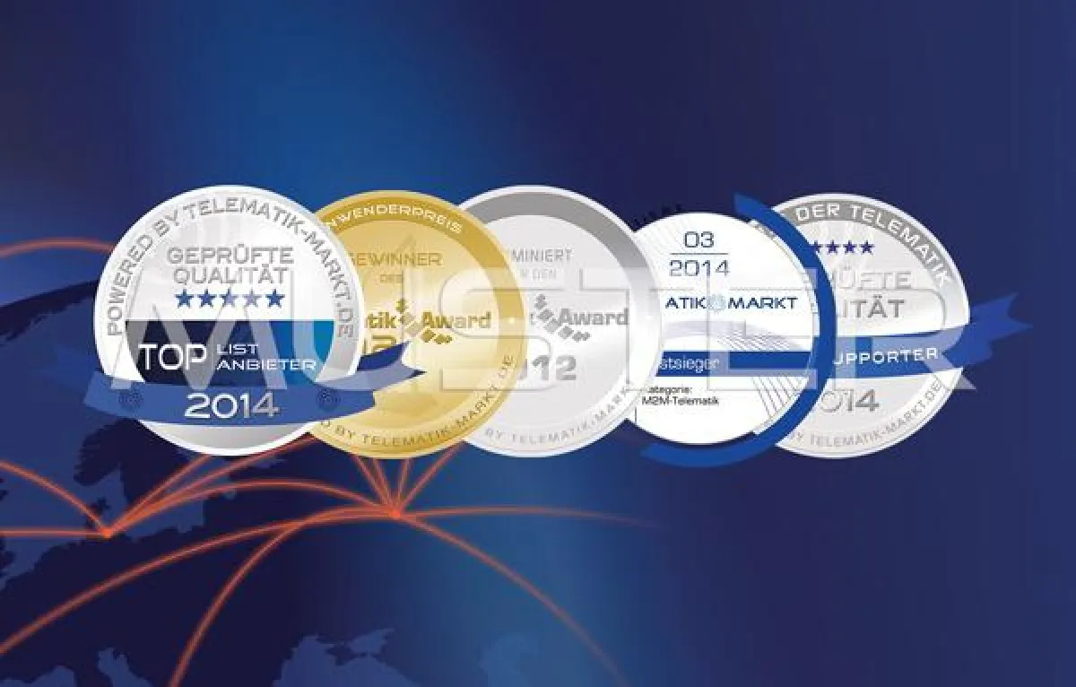 Diese Siegel stehen für empfehlenswerte Qualität im Telematikmarkt und sorgen für mehr Trnasparenz z