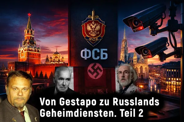 Bild: Messenger-Überwachung in Österreich: Von der Gestapo zu Russlands Geheimdiensten. Teil 2