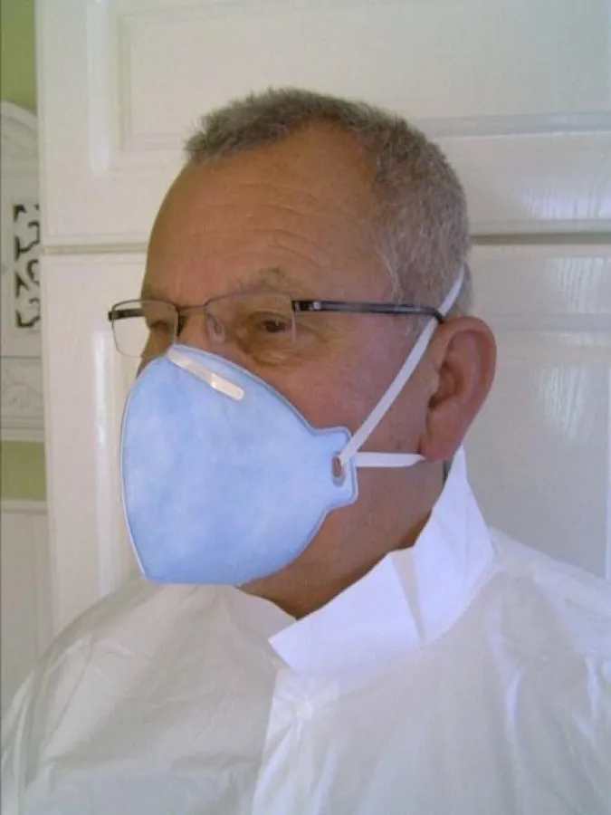 FFP2 Maske im Einsatz