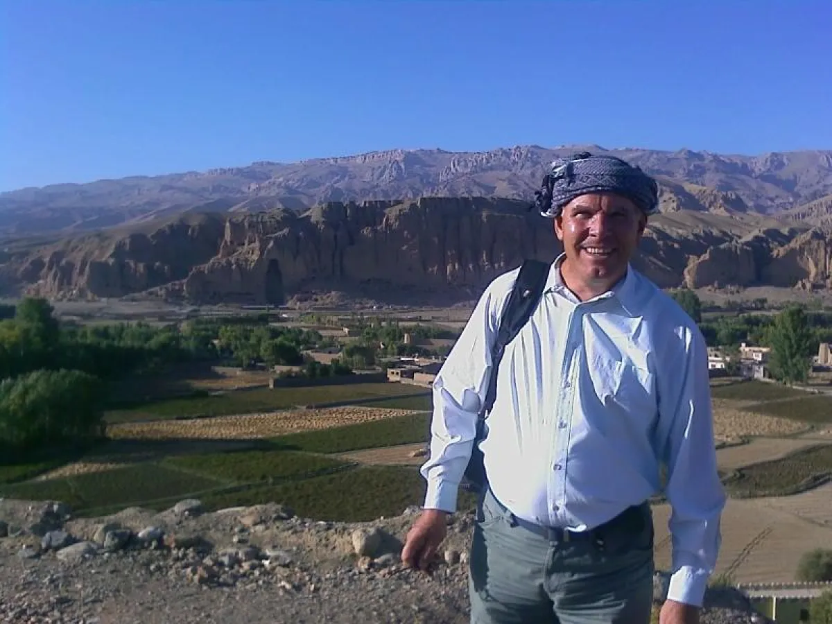 Jörg Fehr in Bamyan/Afghanistan