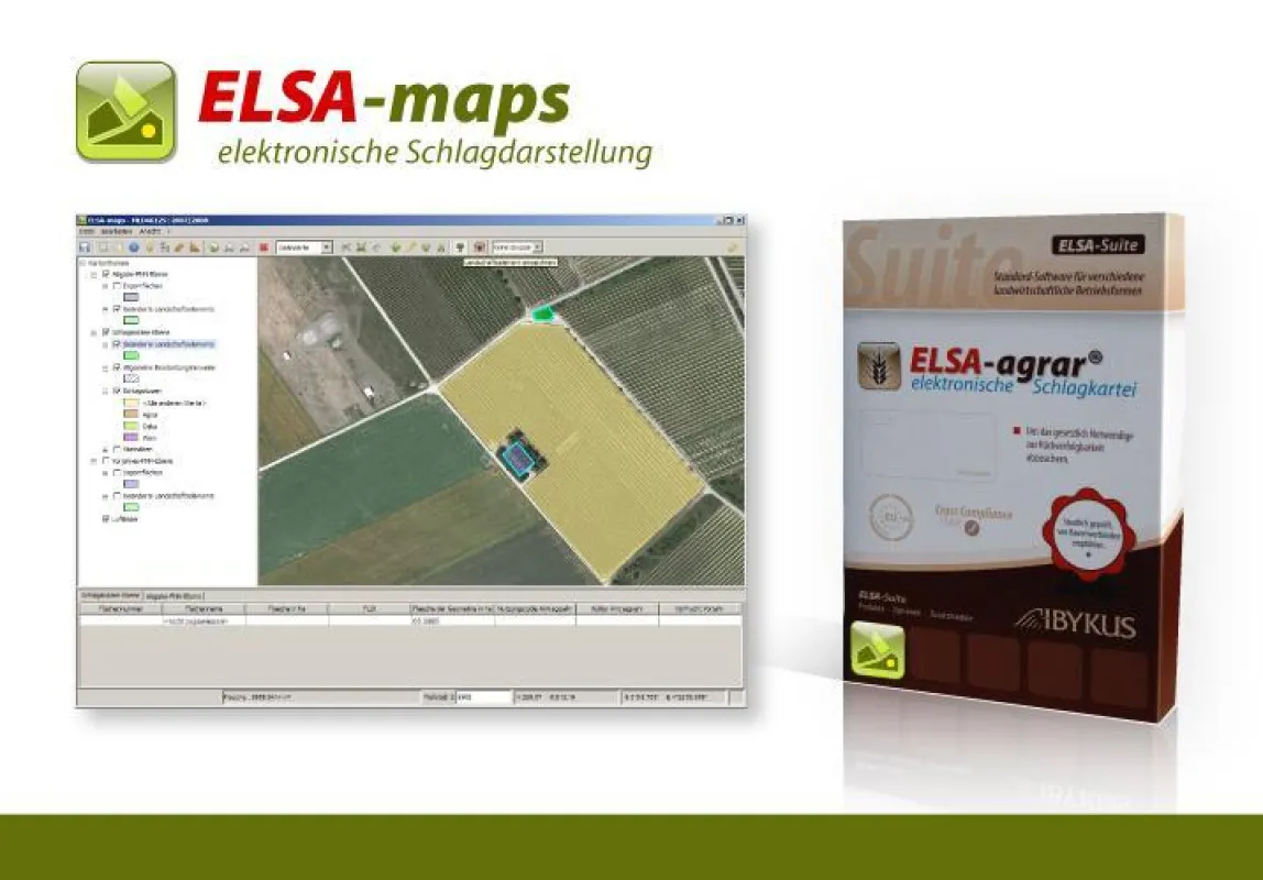 ELSA-maps wird erstmals während der Agritechnica 2009 in Halle 16 auf Stand C02 präsentiert.