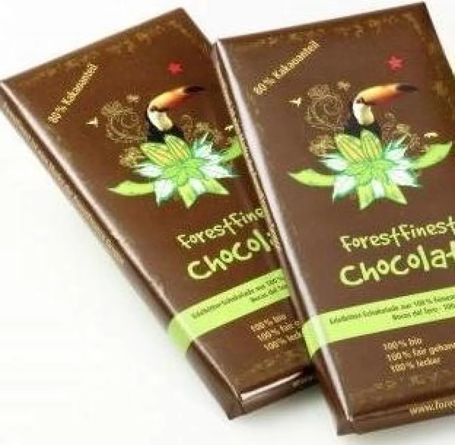 Faire Bio-Schokolade von ForestFinance
