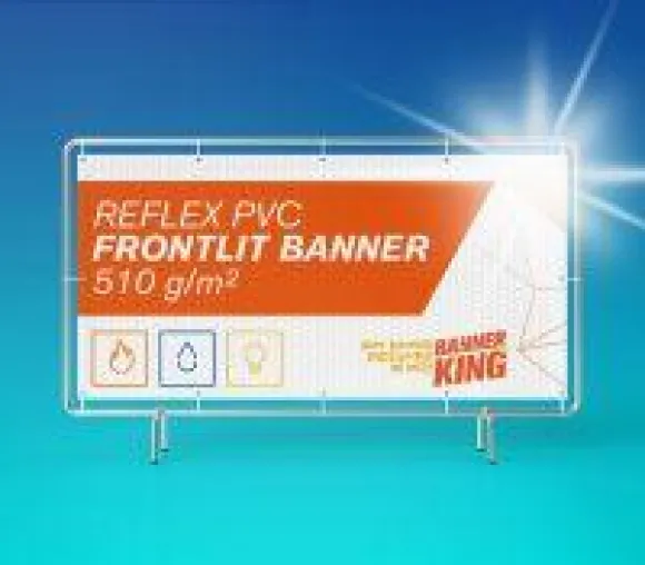 Bild: Reflektierende PVC Banner - der Marketing-Lichtblick für die dunkle Jahreszeit!