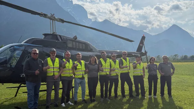Bild: Helifly Helicopterservice: Effizienter Helikopter-Transport für Unternehmen