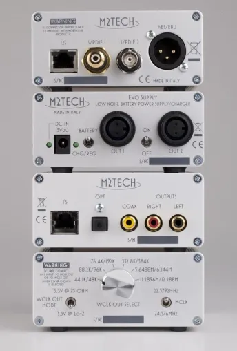 Bild: M2TECH erweitert EVO-Produktlinie um Clock und DAC
