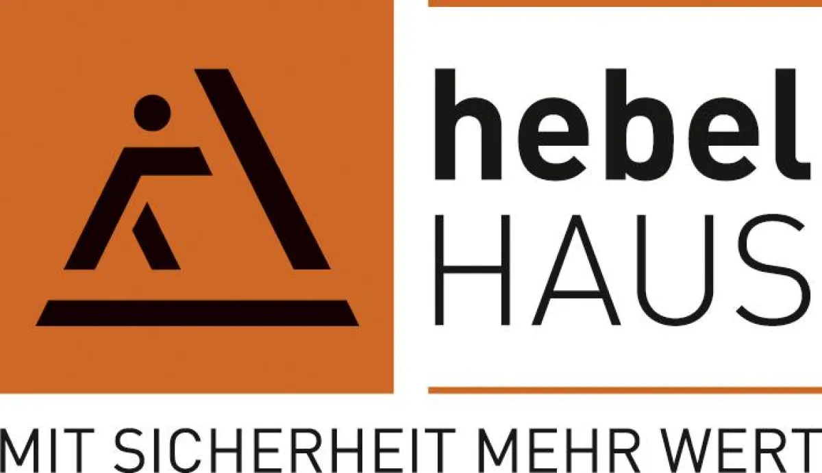 Logo hebelHAUS - Mit Sicherheit mehr Wert.