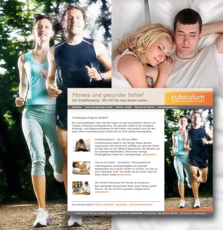 Bild: Schlafstörungen als Fitness-Killer