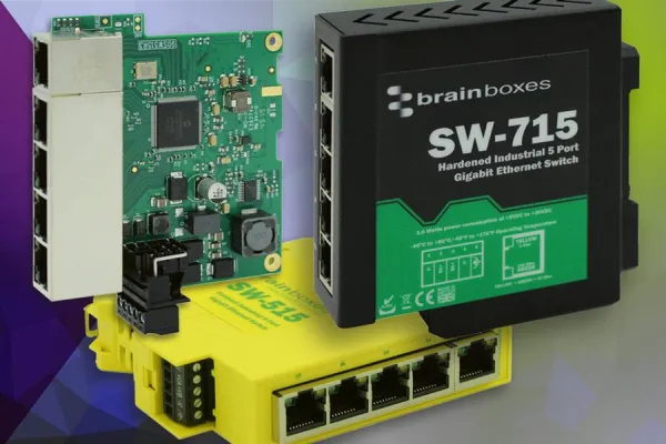 Bild: Gigabit-Ethernet-Switches bieten höchste Zuverlässigkeit